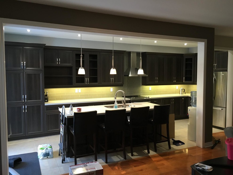 Open Concept main floor with double sized kitchen remodeling