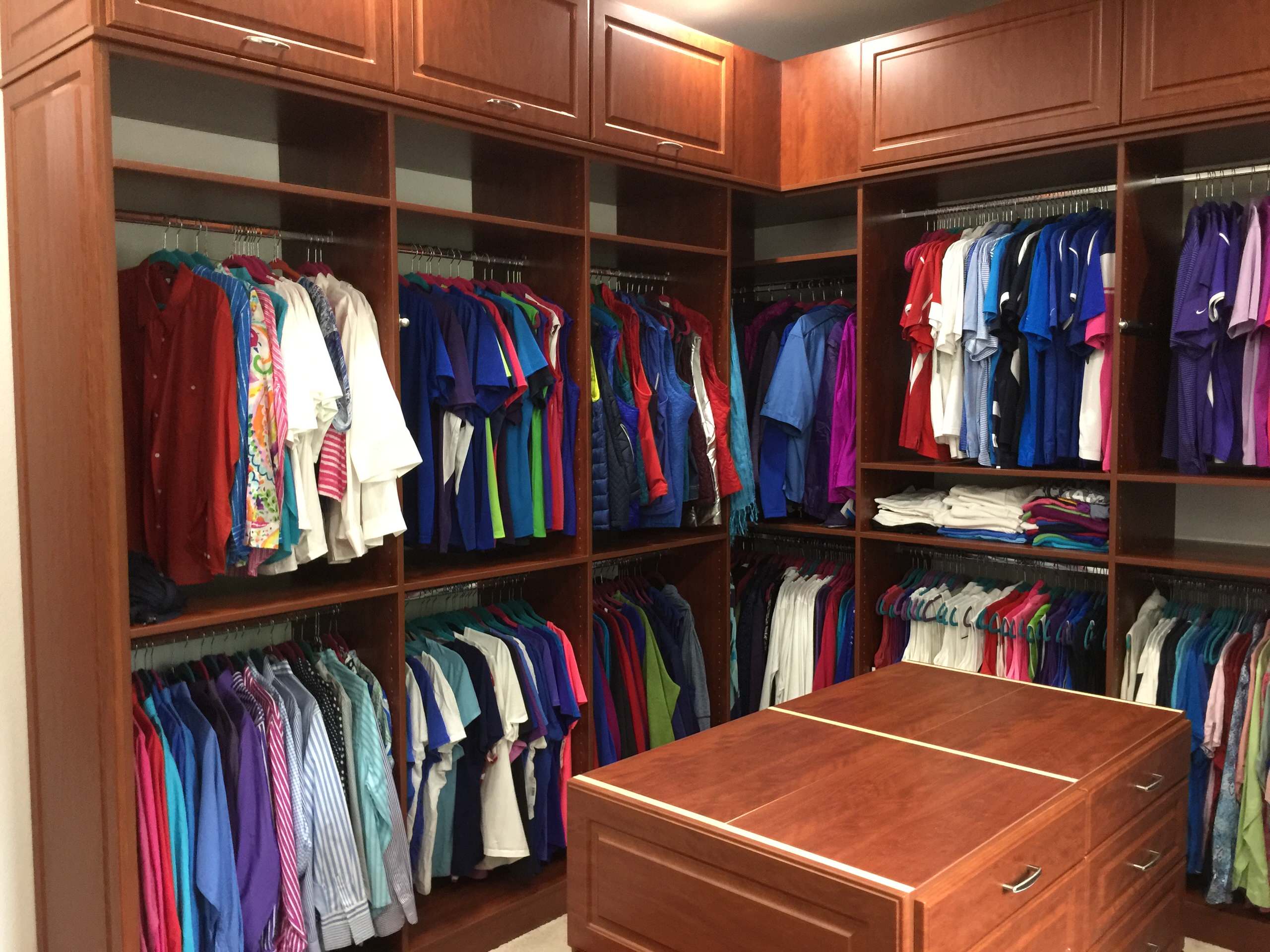 Large Walk-in Closet and Laundry Room in Balsam, NC