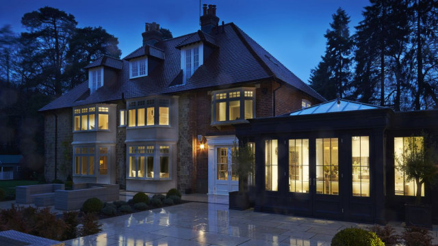 Stylish Orangery Kitchen Extension, Surrey contemporary-uterum