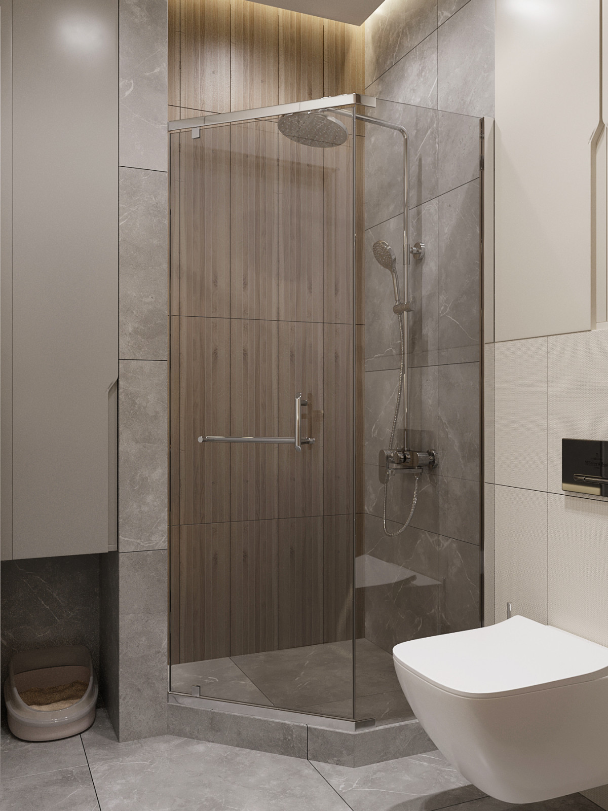 ЖК Новое Купчино, 105м.кв. Современный стиль