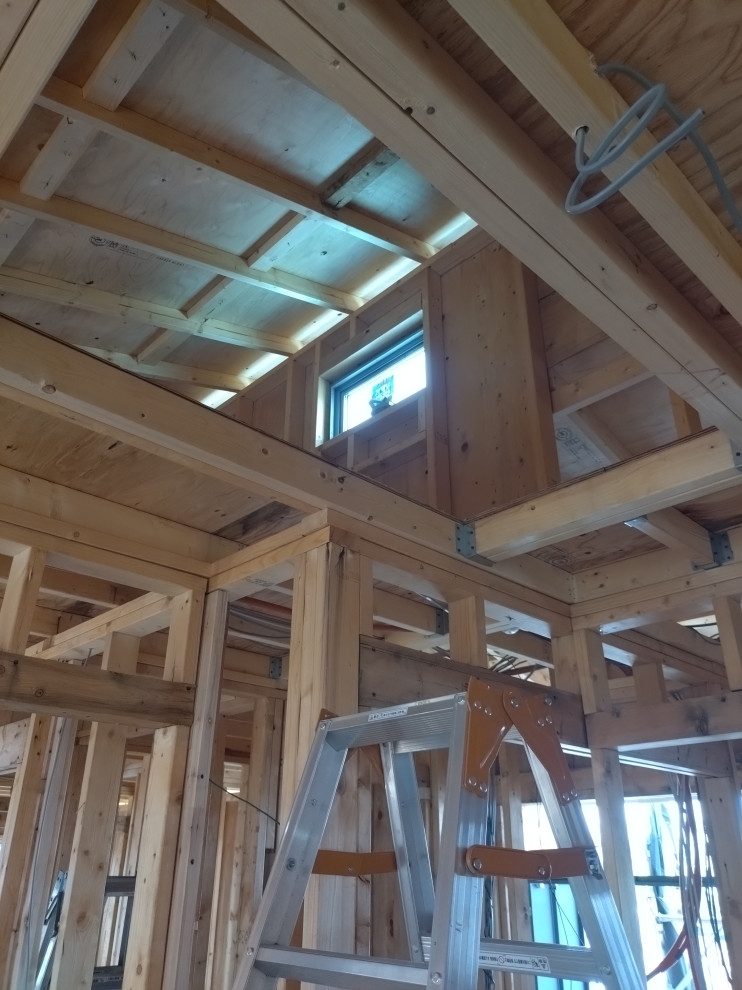 小屋裏物置フレーミング