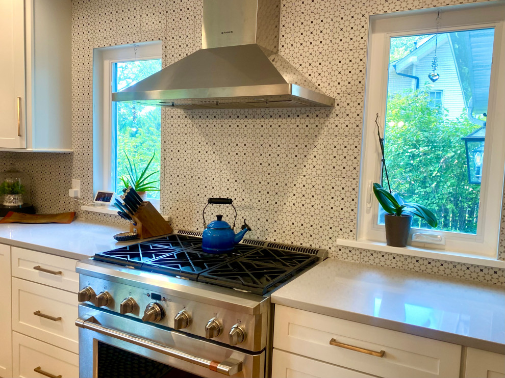 Kitchen - transitional kitchen idea in St Louis