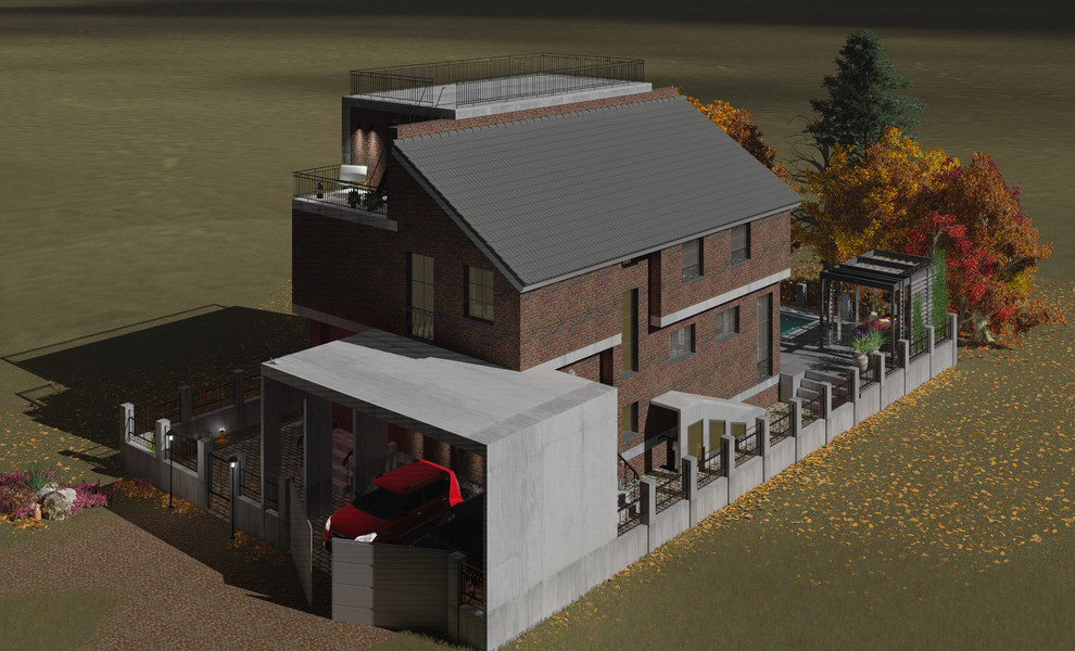 Частный дом в городе Краснодаре для молодой семьи