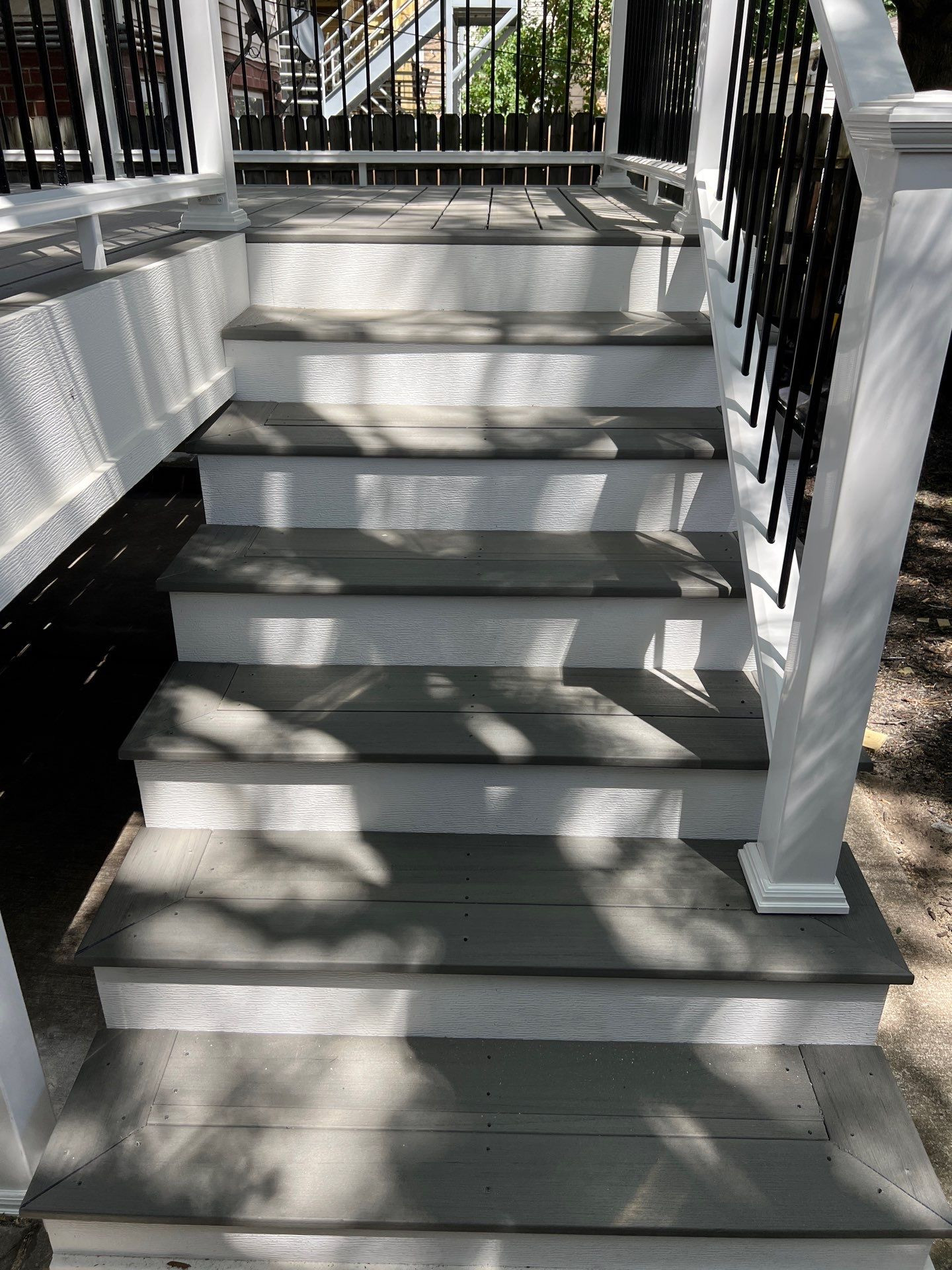 Logan Squere, rear deck