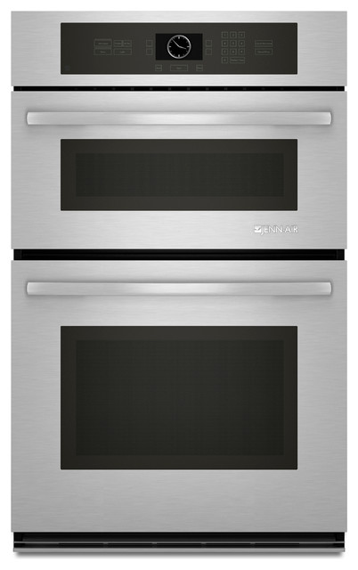 Jenn-Air 27" Combination Microwave/wall Oven, Stainless Steel/Black | JMW2327WS