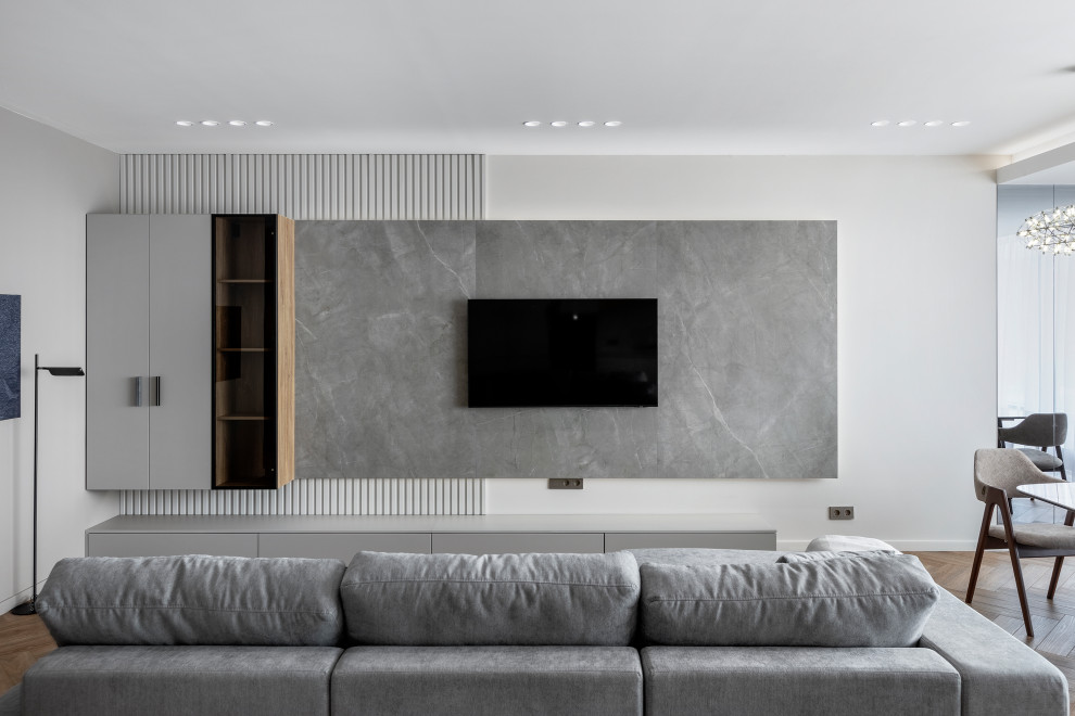 Реализованный проект квартиры 100кв.м в ЖК Атлантис