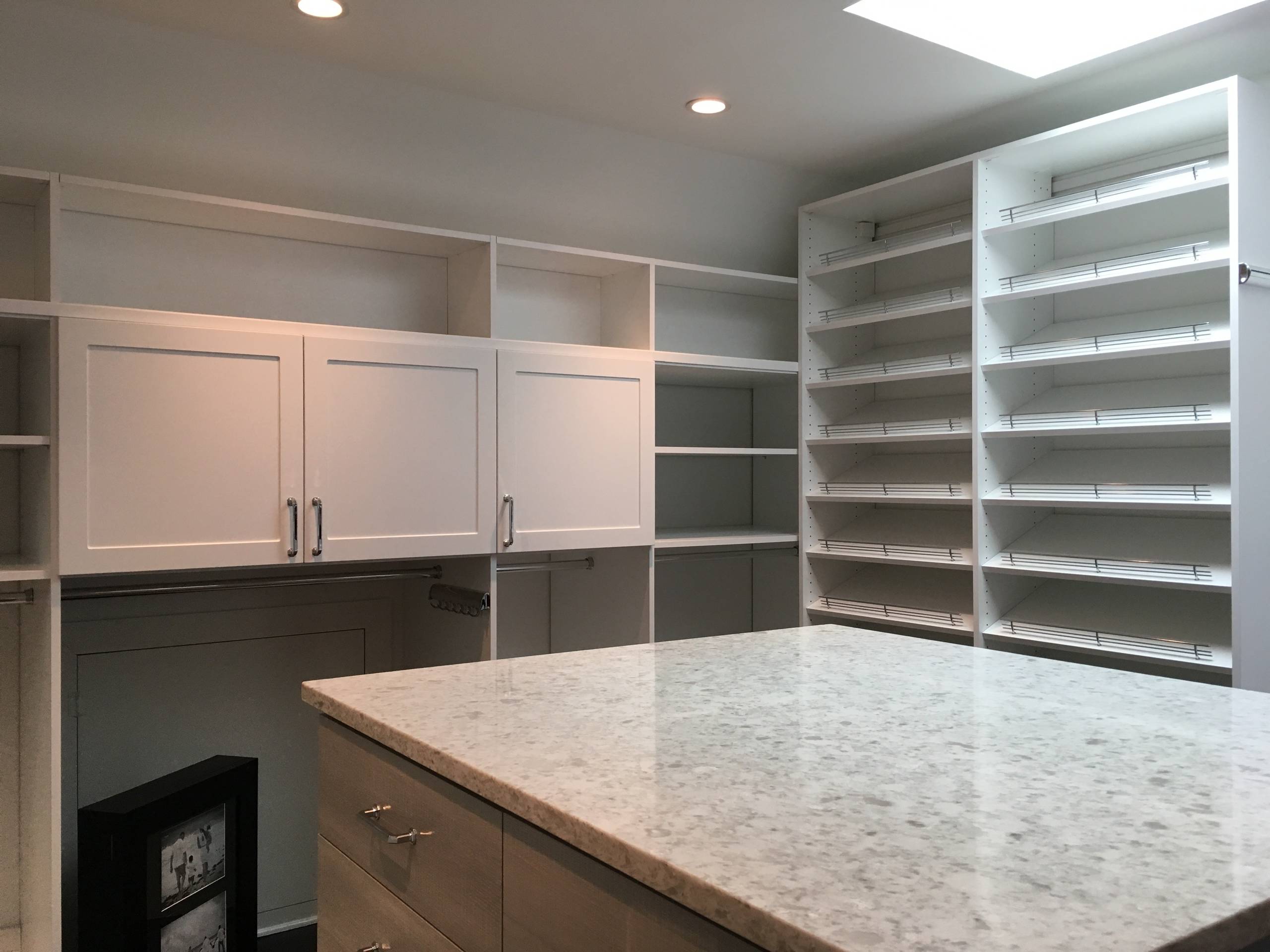 Master Closet Above Garage