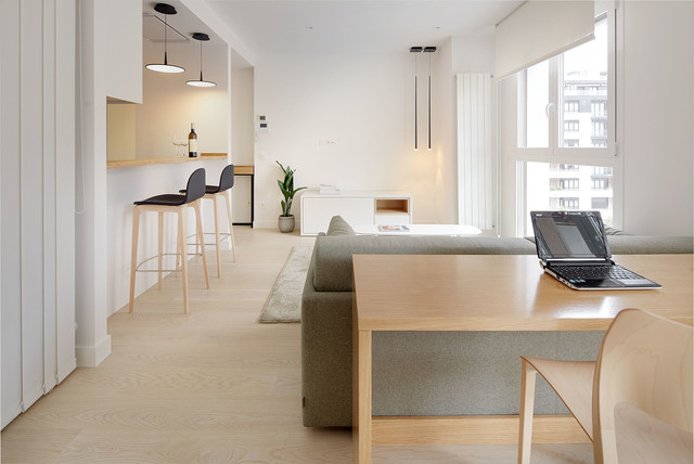 Apartamento Riberas scandinavian-living-room