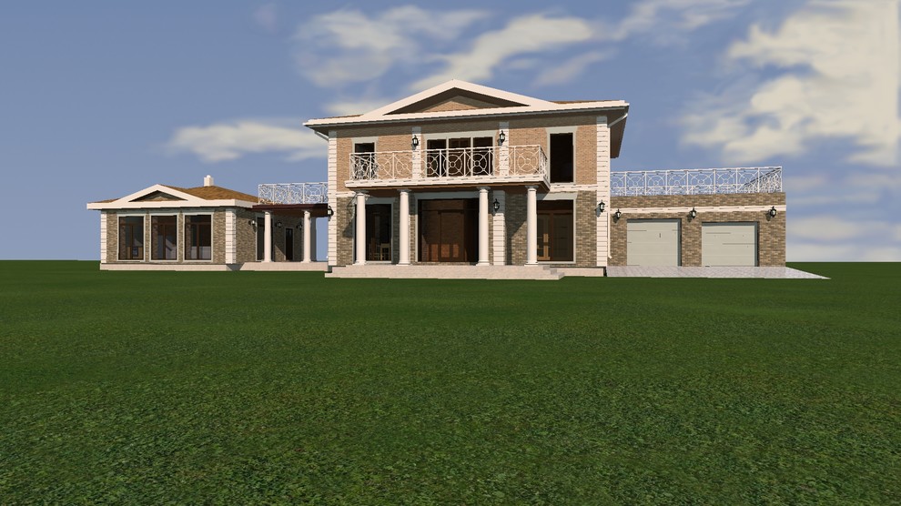 Дом с гаражом и баней РП