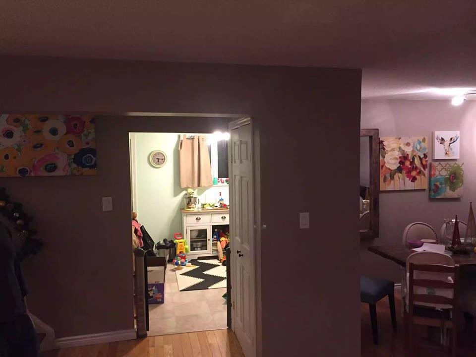 Complete Main Floor Renovation - Remove 22 ft long load bearing wall - kitchen