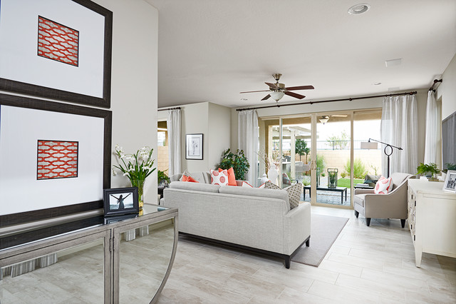 Lillian model home in Las Vegas modern-wohnbereich