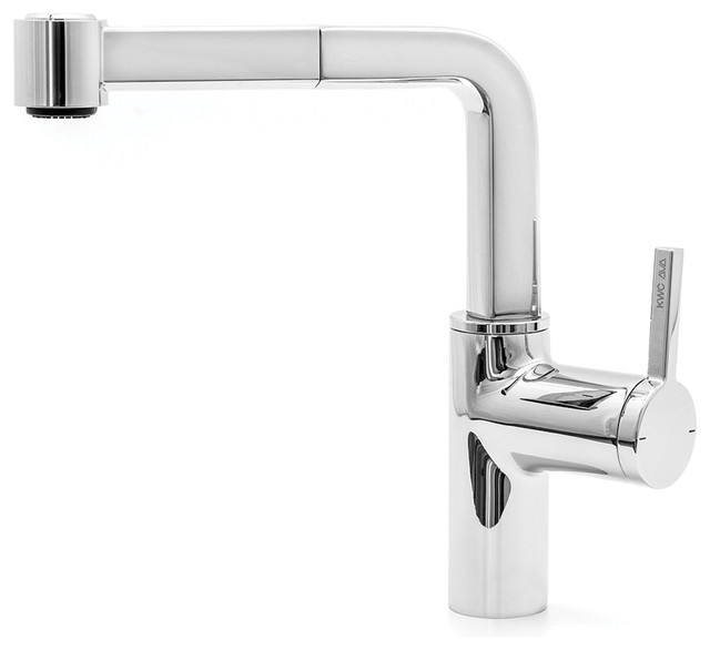 Kwc Ava 1Hole SideLever Kitchen Mixer Contemporary Kitchen