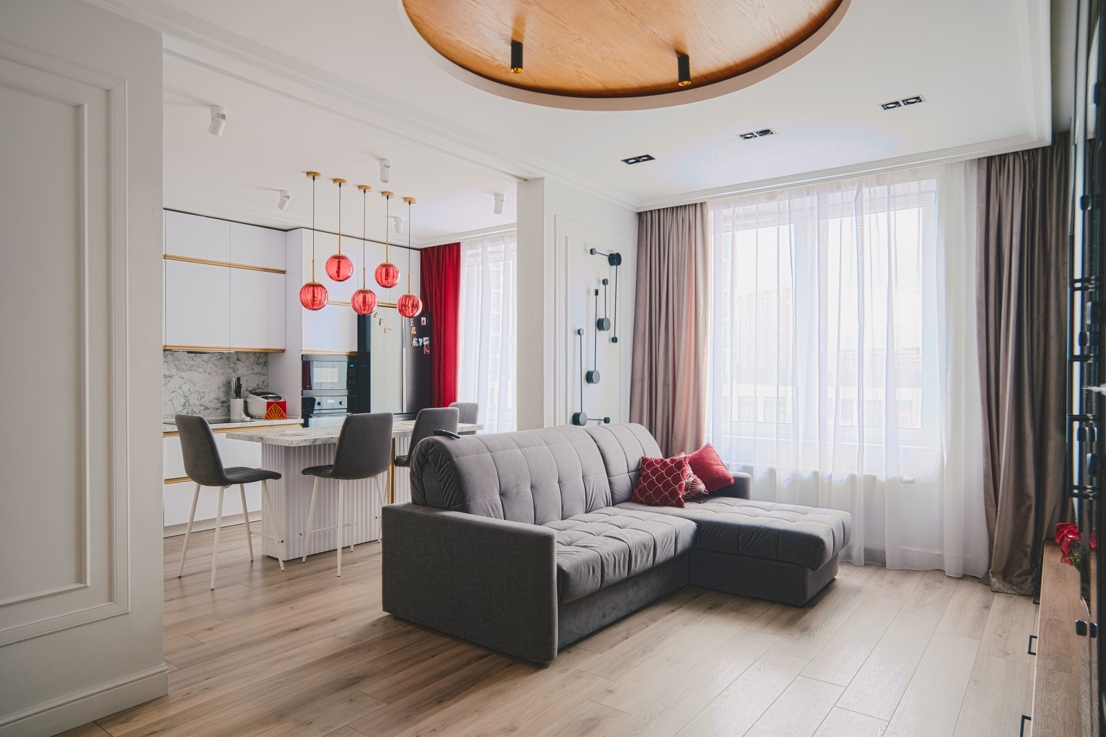 Квартира с неоклассическим ремонтом