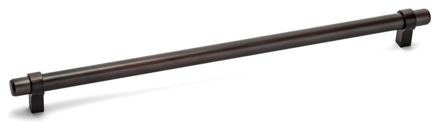 Cosmas 161-319ORB Oil Rubbed Bronze 12-5/8" CTC (319mm) Euro Bar Pull
