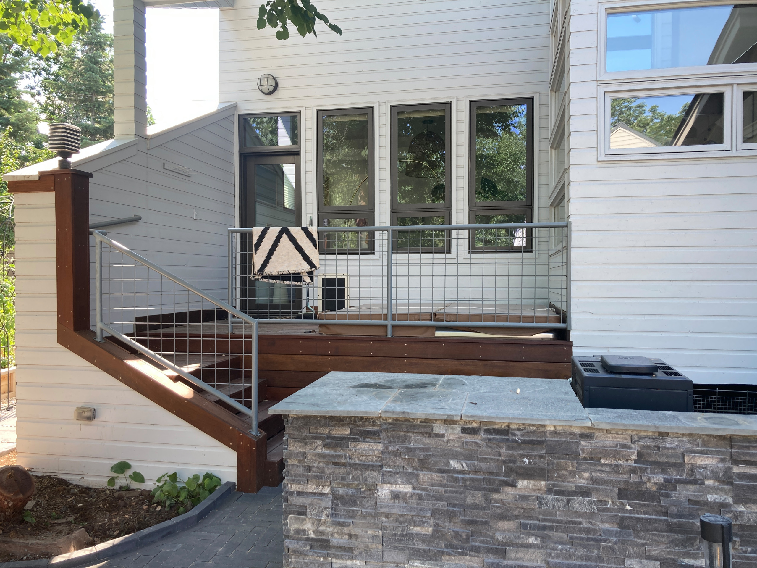 Modern Exterior with Shou Shugi Ban & IPE Accents