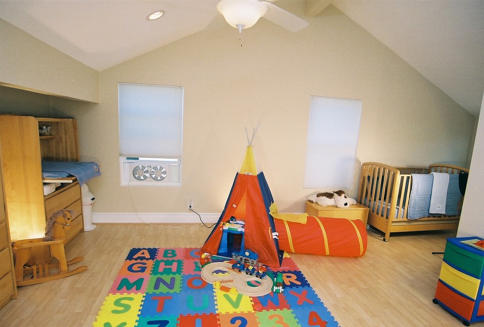Design ideas for a large traditional nursery in Orange County.
