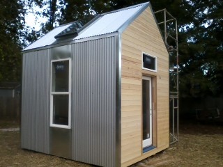 This is an example of a modern shed and granny flat in Other.