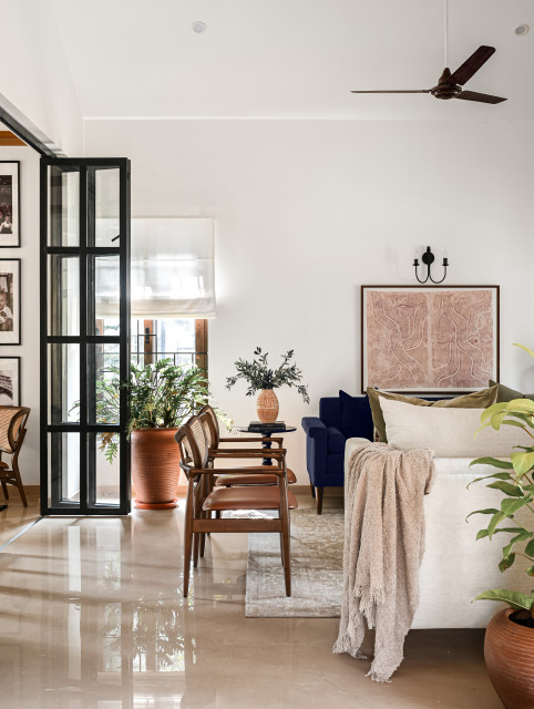 Modern Spanish Home mediterran-wohnbereich