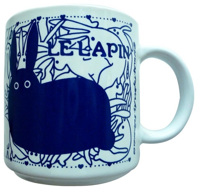 Vintage French Le Lapin (Rabbit) Mug