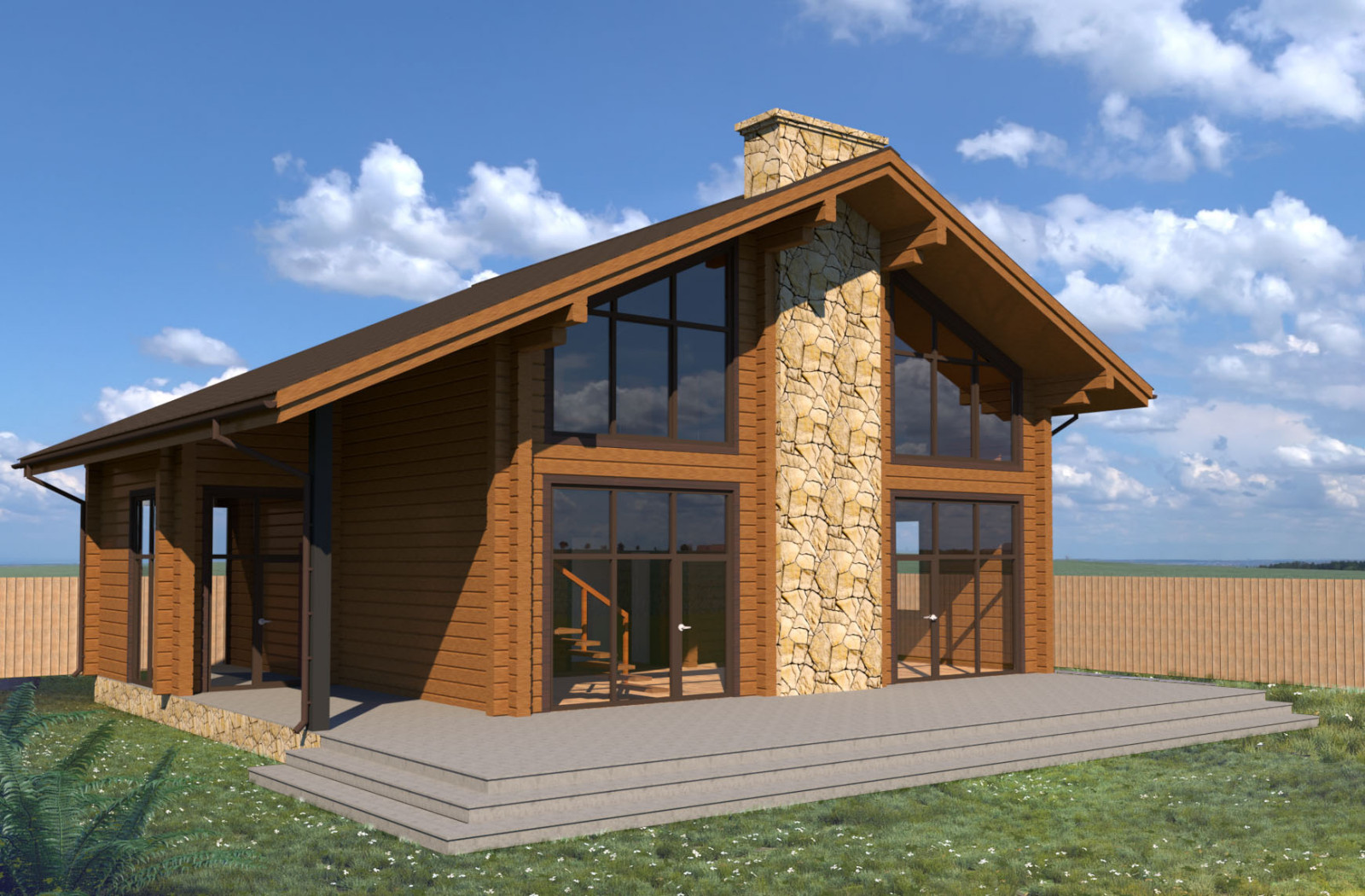 Одноэтажный дом в Стерлитамаке