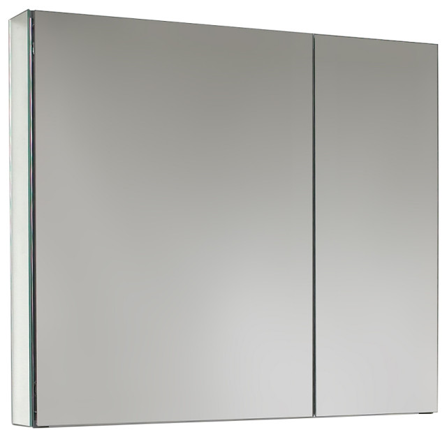 Fresca 30" Wide Bathroom Medicine Cabinet With Mirrors