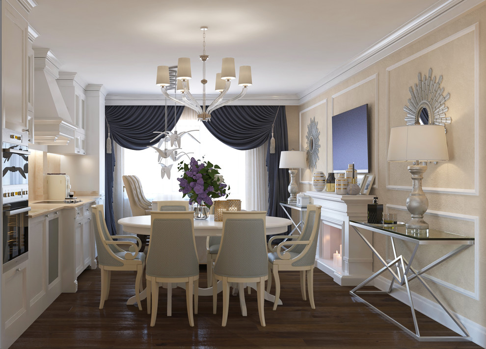 Классика и лофт в одном пространстве