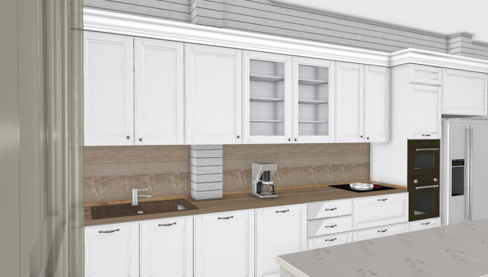 Вид с стороны барной стойки