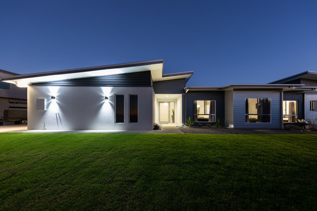 Palmview trendy-hus-og-facade