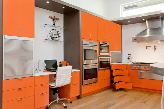 Modern Gloss Lacquer Kitchen modern-kueche