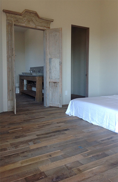 5000 Sq Ft Reclaimed Wood Flooring Ojai Ca Rustic Bedroom