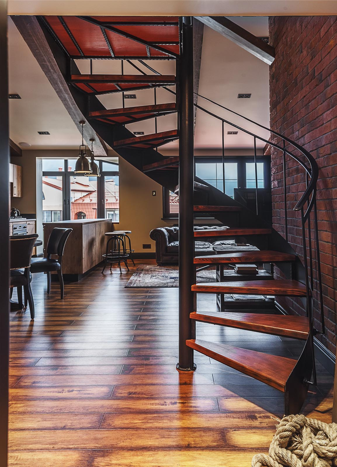 Квартира в стиле лофт