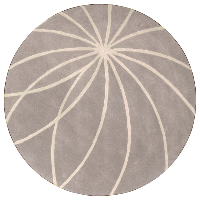 Surya Fm7184 1014 Forum Area Rug Contemporary Rugs By Gwg Surya Forum Contemporary Abstract Round Beige 9