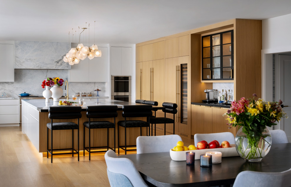 Montauk Retreat - Contemporary - Kitchen - New York - by Debra Geller ...