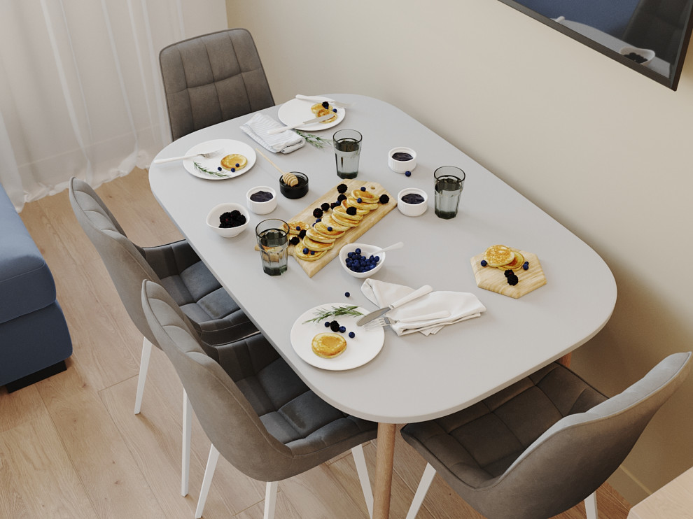 ЖК Сиреневый парк, 3 комнаты, 59 м²