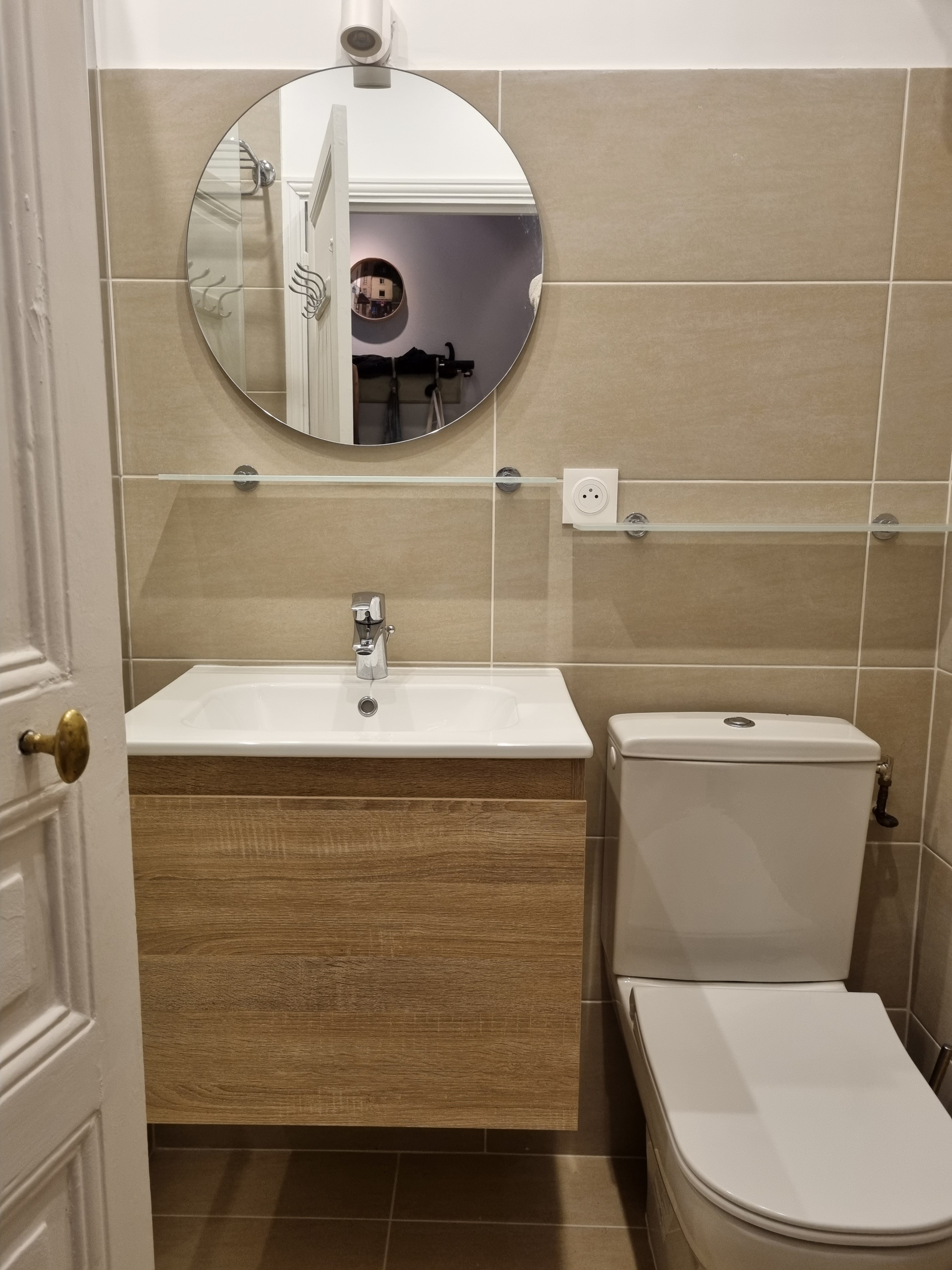 Aménagement d'une salle de bains à Paris