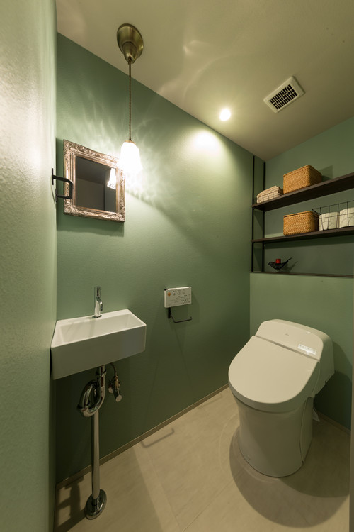 トイレにオススメの壁紙 お洒落に見えるアクセントクロスや色は Life Design Lab