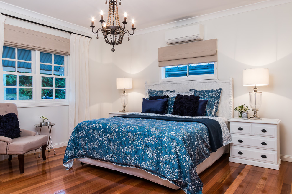 This is an example of a traditional bedroom in Brisbane.