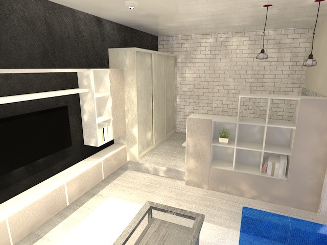 Гостиная-спальня