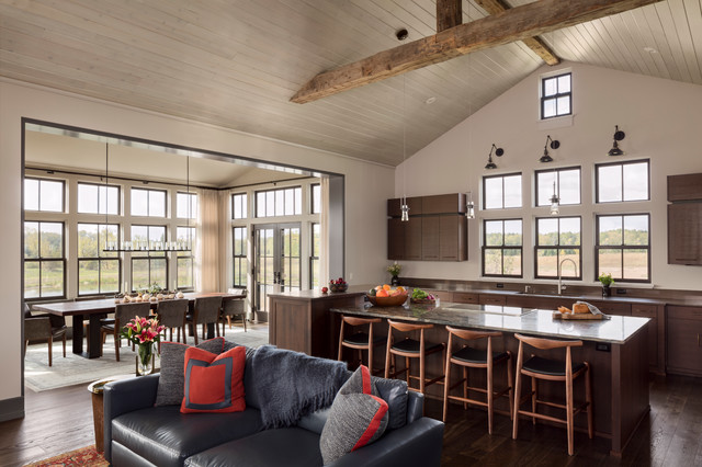 Contemporary House on the Prairie klassisch-modern-kueche