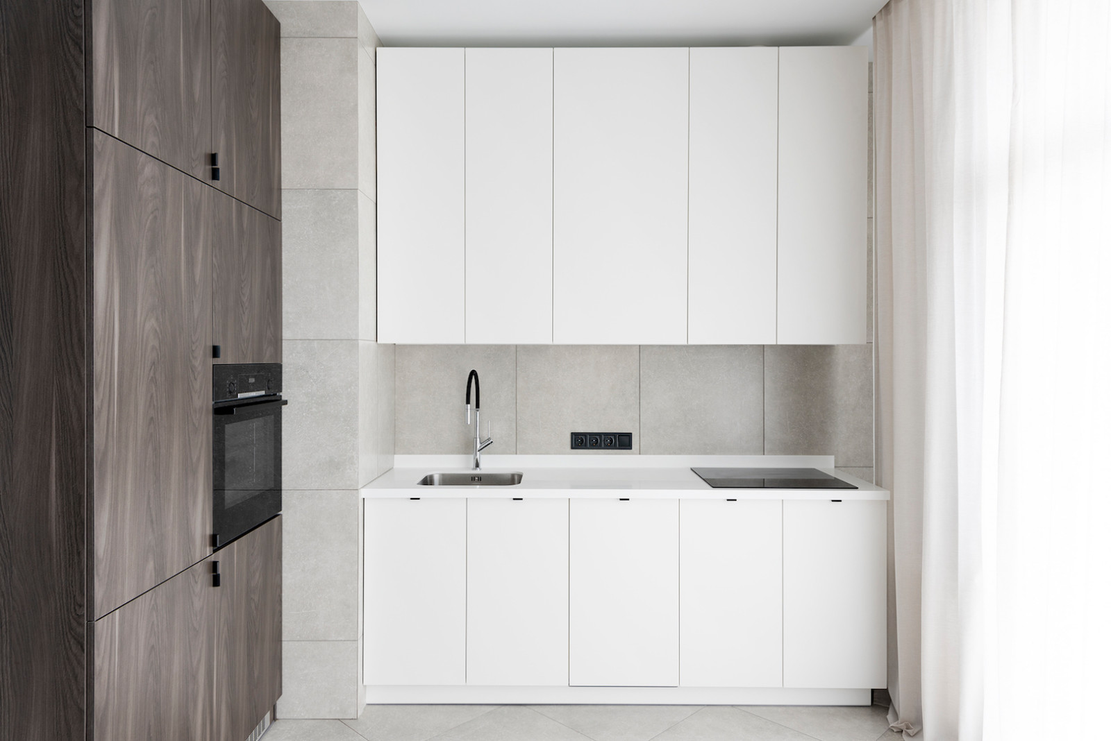 Квартира 66 м2 под сдачу в клубном доме с панорамным остеклением