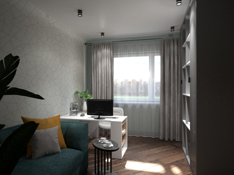 Проект загородного дома (1 этаж).