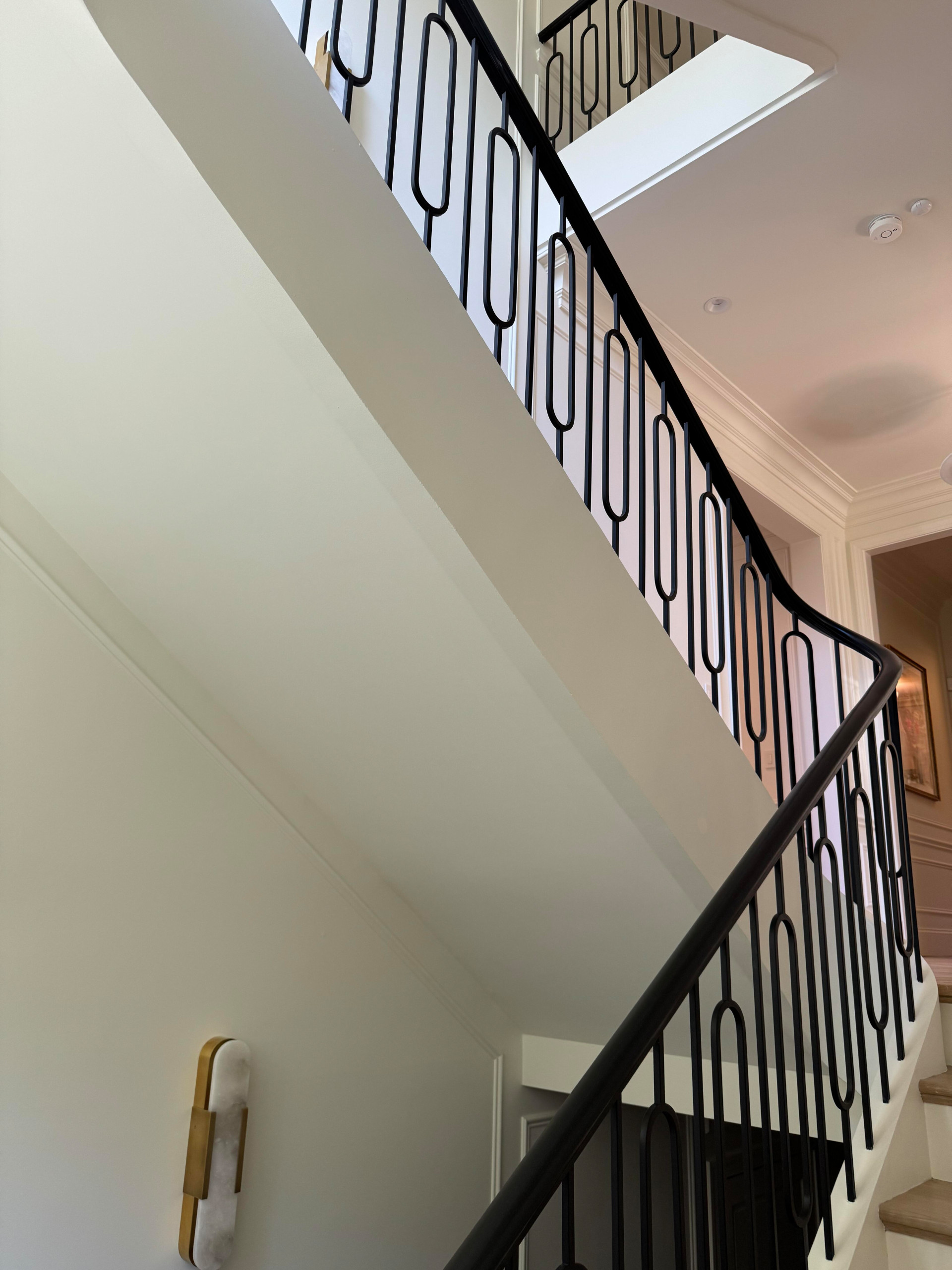 134_Stunning Straight Stair with an Elliptical Twist, McLean, VA 22101
