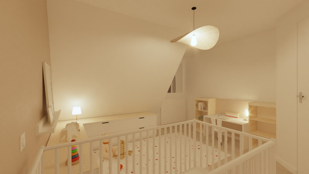 Modernes Babyzimmer in Sonstige