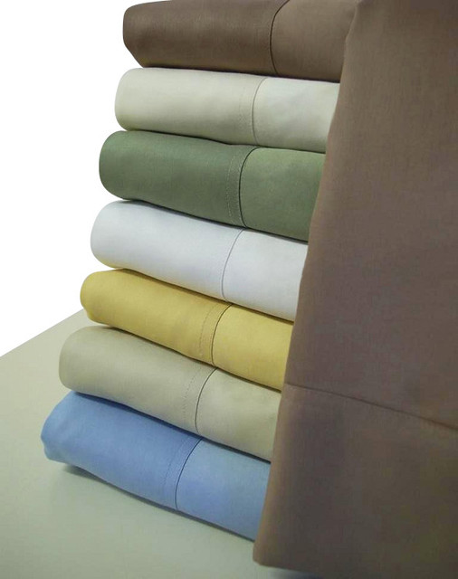 100% Bamboo Pillow cases (pair) King  Taupe