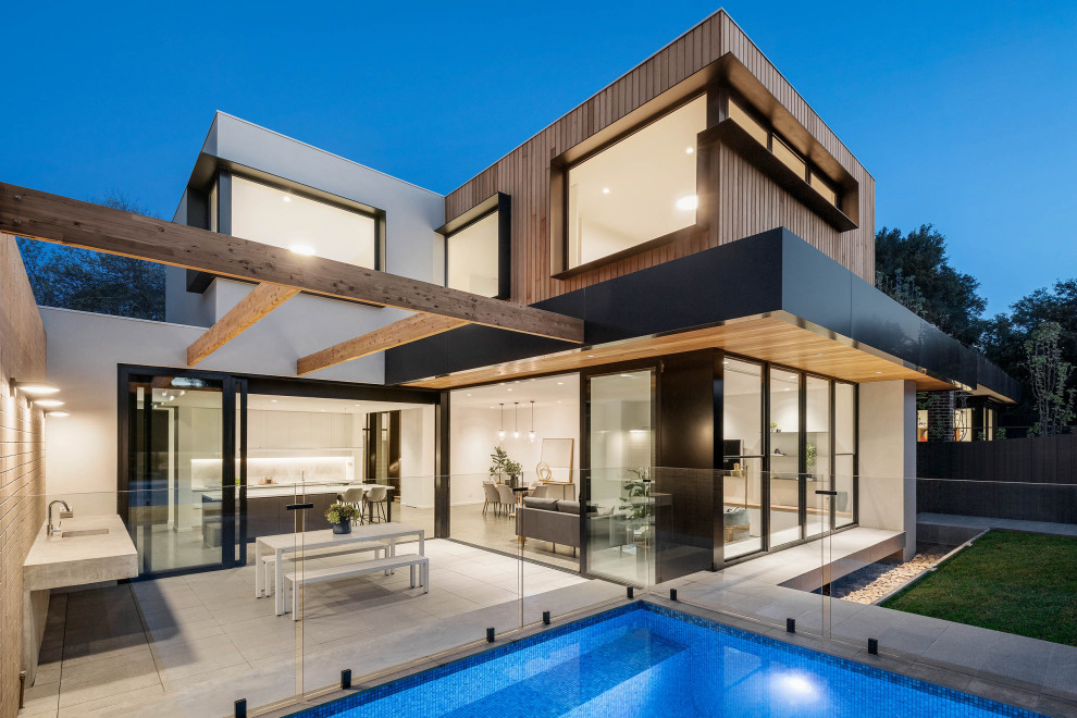 Photo of a modern home in Melbourne.