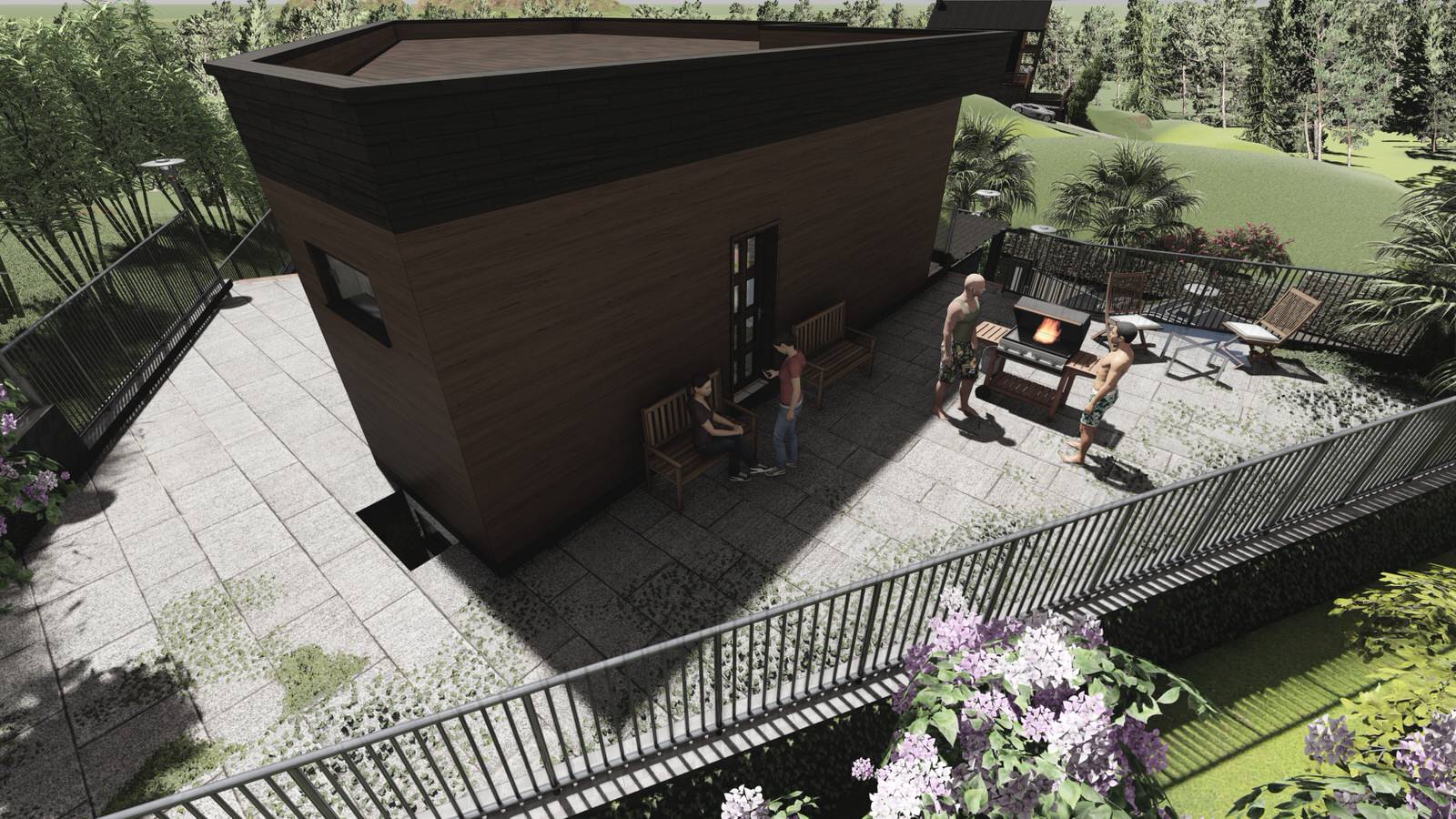 Проект жилого дома в Сочи 2023 (Ручей Видный)  #artist_ss