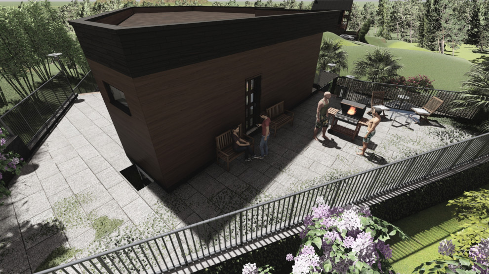 Проект жилого дома в Сочи 2023 (Ручей Видный)  #artist_ss