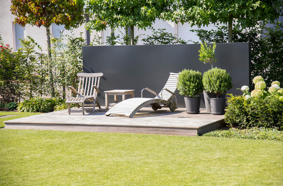 Moderne Terrasse in Düsseldorf