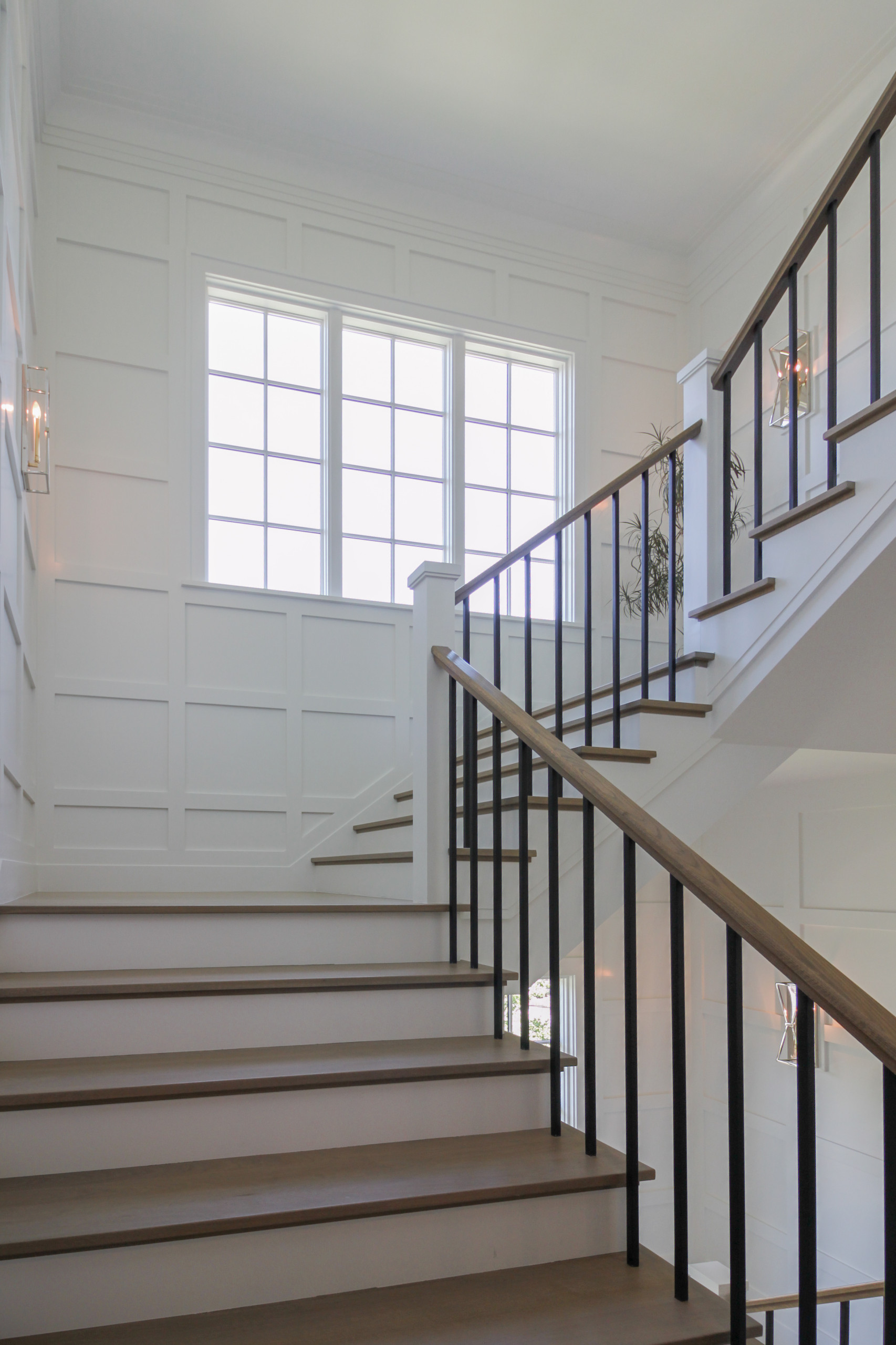 87_Welcoming and Functional Contemporary U-shaped Staircase, Arlington, VA 22207