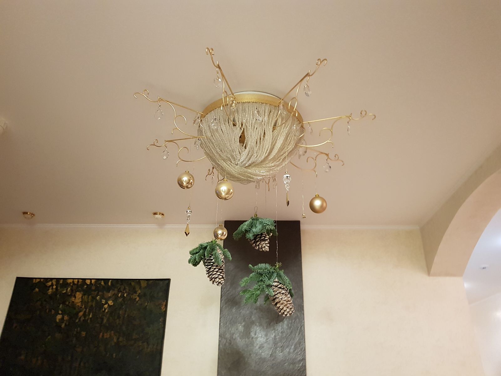 Новогоднее оформление квартиры